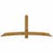Ekena Millwork Bellingham Rough Sawn Timber Gable Bracket, Western Red Cedar, 96"W x 40"H x 6"D x 6"F, 10/12 Pitch GBW096X40X0606BEL00RWR - alternate 1